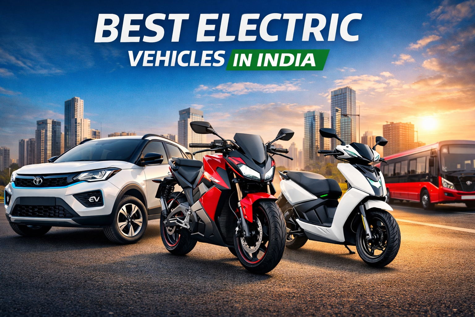 Best Electric Vehicles in India 2026